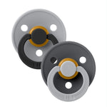 Load image into Gallery viewer, BIBS Dummies Size 2 Studio Fusion - Cloud/Iron
