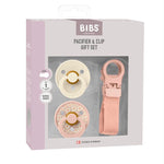 Load image into Gallery viewer, BIBS Pacifier &amp; Clip Gift Set Size 1 - Blush
