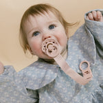 Load image into Gallery viewer, BIBS Pacifier &amp; Clip Gift Set Size 1 - Blush
