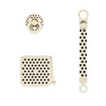 Load image into Gallery viewer, BIBS Soothe &amp; Go Gift Set - Polka Ivory/Black
