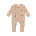 Load image into Gallery viewer, Confetti Kidz Bamboo Zipsuit - Show Pups [SZ:PREM 00000]
