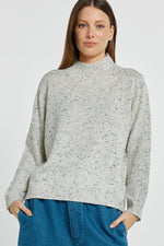Load image into Gallery viewer, Betty Basics Carlin Knit Sweater - Cream
