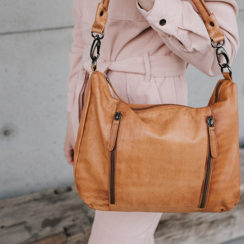 Dusky Robin Poppy Bag - Tan