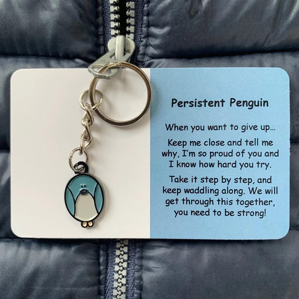 Little Joys Keyring - Persistent Penguin