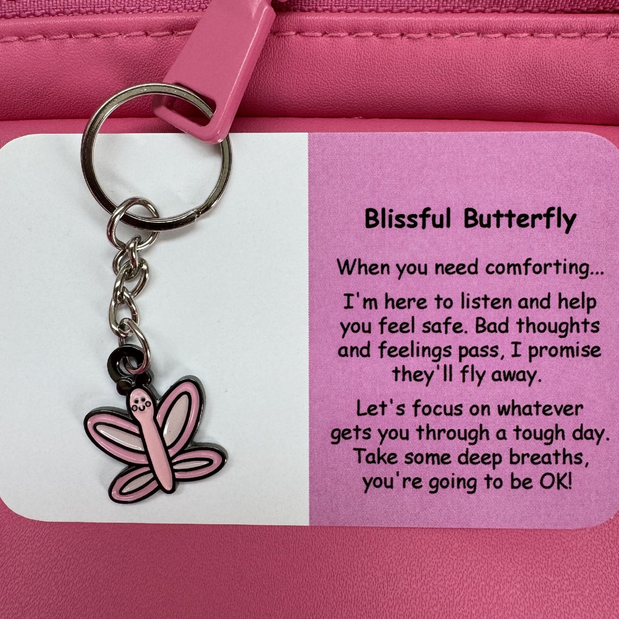 Little Joys Keyring - Blissful Butterfly