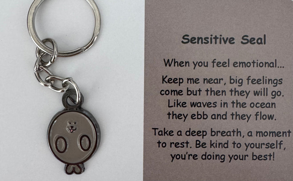 Little Joys Keyring - Sensitive Seal