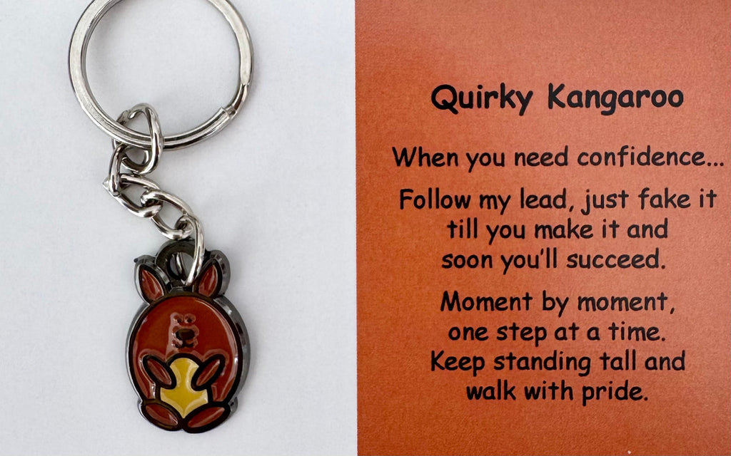 Little Joys Keyring - Quirky Kangaroo