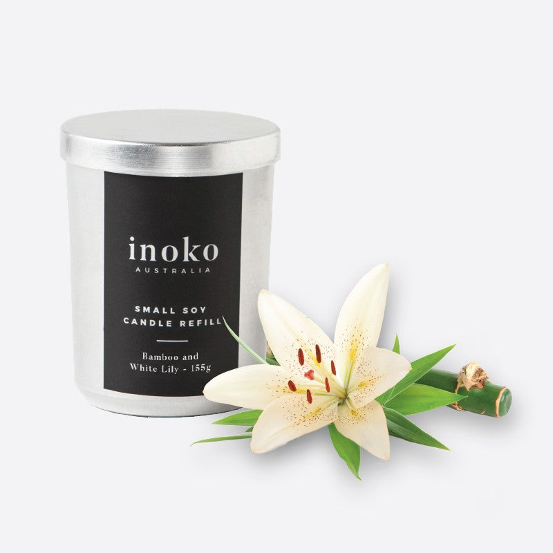 Inoko Candle Refill Bamboo & White Lily