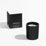 Load image into Gallery viewer, Light &amp; Glo Candle Black Raspberry &amp; Vanilla - Black
