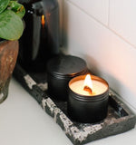 Load image into Gallery viewer, Light &amp; Glo Travel Candle Noir Collection - Silver Fox 
