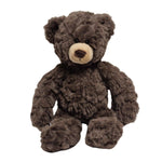 Load image into Gallery viewer, Petite Vous Plush Soft Toy - Bruno the Bear (Chocolate)
