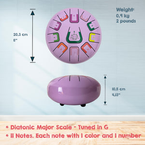 Tambu Musical Instrument - Summer Lavender