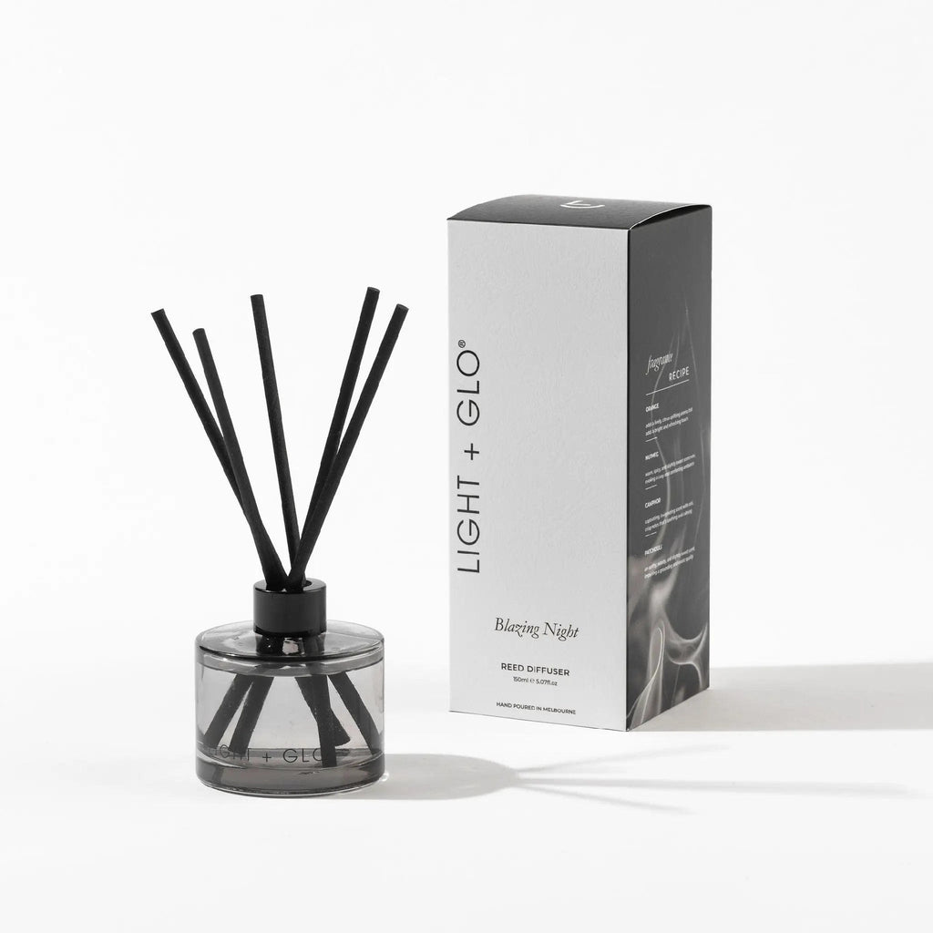 Light & Glo Renaissance Reed Diffuser 150ml  - Blazing Night