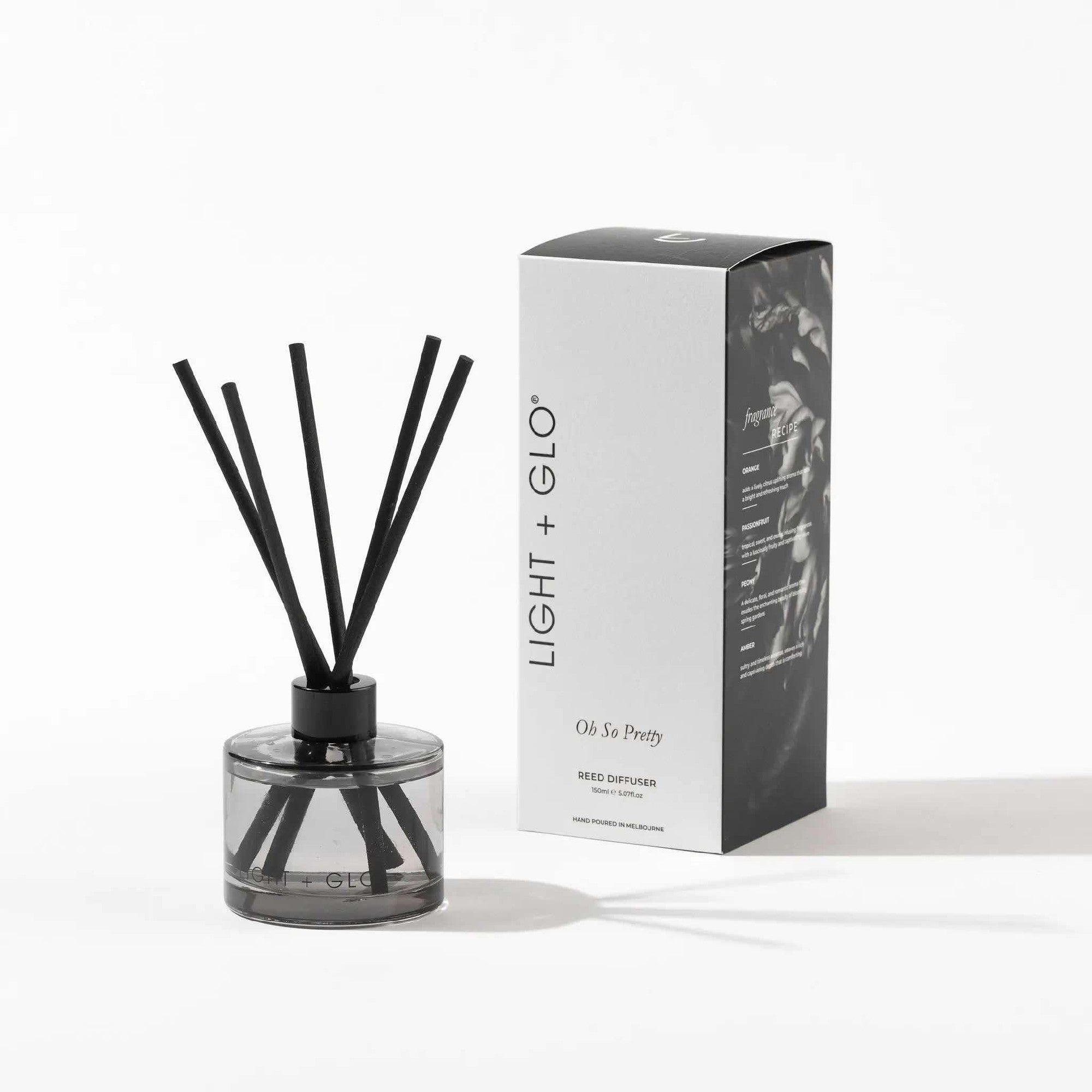 Light & Glo Renaissance Reed Diffuser 150ml  - Oh So Pretty