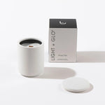 Load image into Gallery viewer, Light &amp; Glo Renaissance Ceramic Candle Medium 200g - Blazing Night
