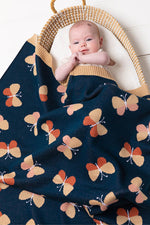 Load image into Gallery viewer, Indus Design Blanket - Beau Butterfly
