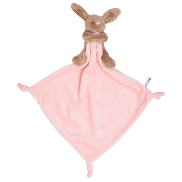 Petite Vous Toy & Comfort Blanket - Bella The Bunny Pink