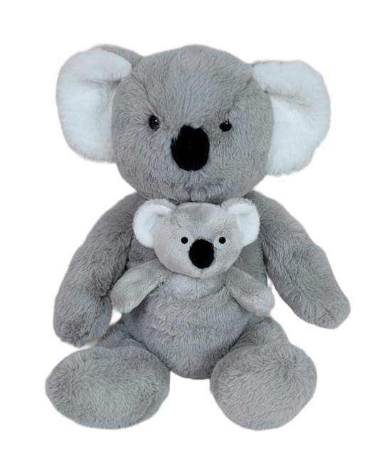 Petite Vous Plush Soft Toy - Kimiko The Koala & Baby Kip