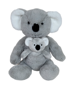 Petite Vous Plush Soft Toy - Kimiko The Koala & Baby Kip