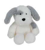 Load image into Gallery viewer, Petite Vous Plush - Mini Henry the Grey &amp; White Dog with Jumper
