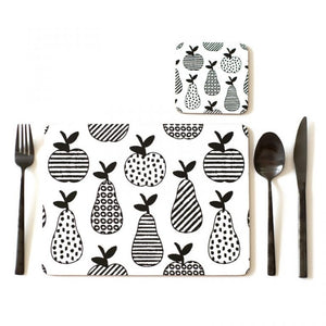 My Hygge Home Apples & Pears Placemat Set