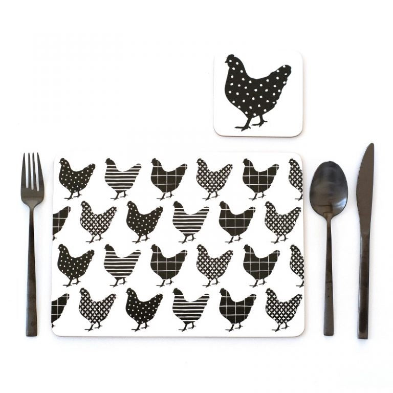 My Hygge Home Charming Chooks Placemat Set