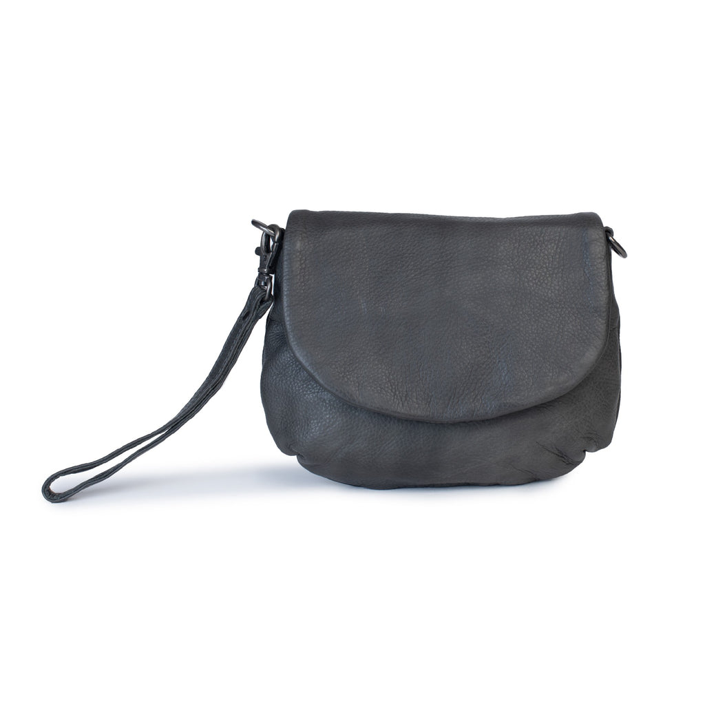 Dusky Robin Zoe Bag/Clutch - Charcoal