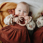 Load image into Gallery viewer, Mushie Animal Teether - Cat Blush
