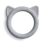 Load image into Gallery viewer, Mushie Animal Teether - Cat Stone
