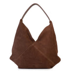 Load image into Gallery viewer, Dusky Robin Margot Tote - Brown Suede

