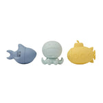 Load image into Gallery viewer, LouLou Lollipop Silicone Bath Toy Set - Ocean Wonder
