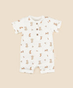 Load image into Gallery viewer, Lummi In Colour Romper - Bear &amp; Bunny [SZ:0000]
