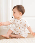 Load image into Gallery viewer, Lummi In Colour Romper - Bear &amp; Bunny [SZ:0000]
