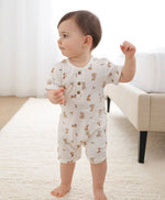Load image into Gallery viewer, Lummi In Colour Romper - Bear &amp; Bunny [SZ:0000]
