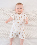 Load image into Gallery viewer, Lummi In Colour Romper - Bear &amp; Bunny [SZ:0000]
