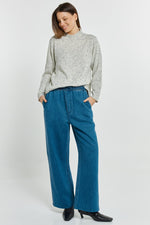 Load image into Gallery viewer, Betty Basics Carlin Knit Sweater - Cream
