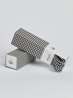 Load image into Gallery viewer, Sliwils Shoelaces - Jazzrythmic Black &amp; White
