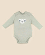 Load image into Gallery viewer, Lummi In Colour Long Sleeve Bodysuit - Chenille Koala Bear [SZ:000]
