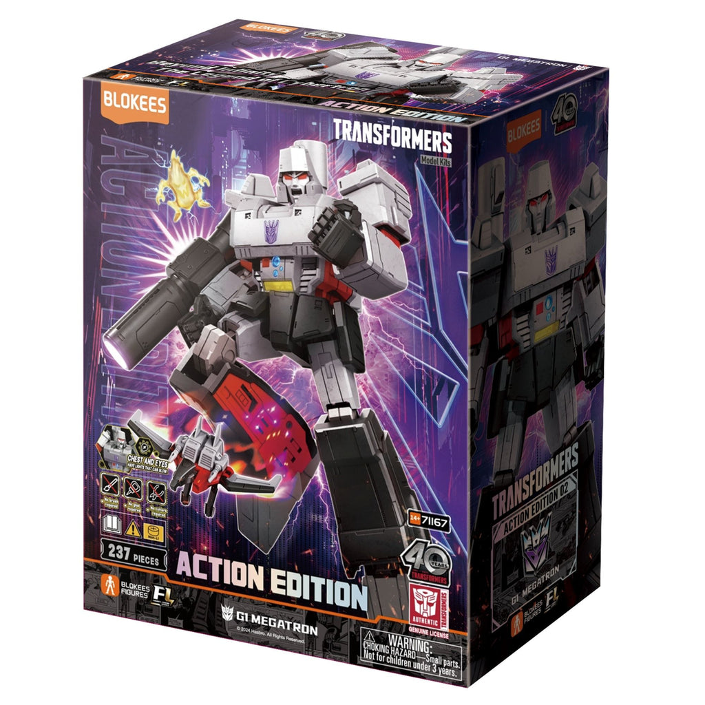 Blokees Figures - Transformers LIMITED EDITION Model Kit G1 Megatron (20cm)