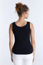 Load image into Gallery viewer, Cup of Joe Denim Regular Tank Top Olivia - Black [SZ:S]
