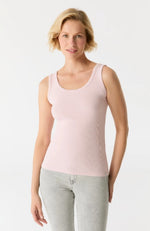 Load image into Gallery viewer, Cup of Joe Denim Regular Tank Top Olivia - Pink [SZ:S]
