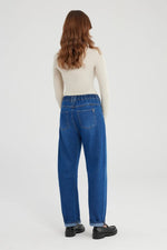 Load image into Gallery viewer, Cup of Joe Denim Selena Arc Leg Jeans - Astra Blue (L02-32" length) [SZ:XS (Size 8)]
