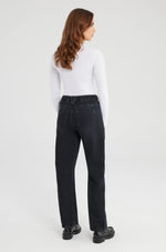 Load image into Gallery viewer, Cup of Joe Denim Selena Arc Leg Jeans - Black VT (L02-32" length) [SZ:S (Size 10)]
