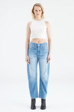 Load image into Gallery viewer, Cup of Joe Denim Selena Arc Leg Jeans - Medium Blue (L02-32" length) [SZ:S (Size 10)]
