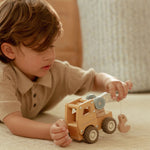 Load image into Gallery viewer, Little Dutch Wooden Crane Truck
