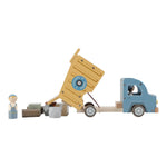 Load image into Gallery viewer, Little Dutch Wooden Garbage Dump Truck
