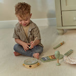 Load image into Gallery viewer, Little Dutch Safari Friends Music Set - Green
