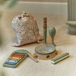 Load image into Gallery viewer, Little Dutch Safari Friends Music Set - Green

