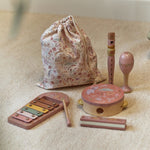 Load image into Gallery viewer, Little Dutch Safari Friends Music Set - Pink
