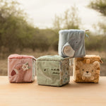 Load image into Gallery viewer, Little Dutch Safari Friends Soft Block Set

